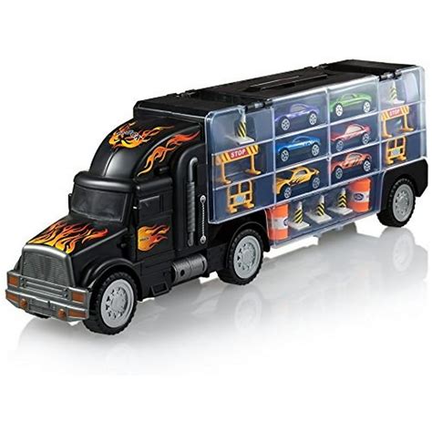 toy carrier truck|toy truck transport car carrier.